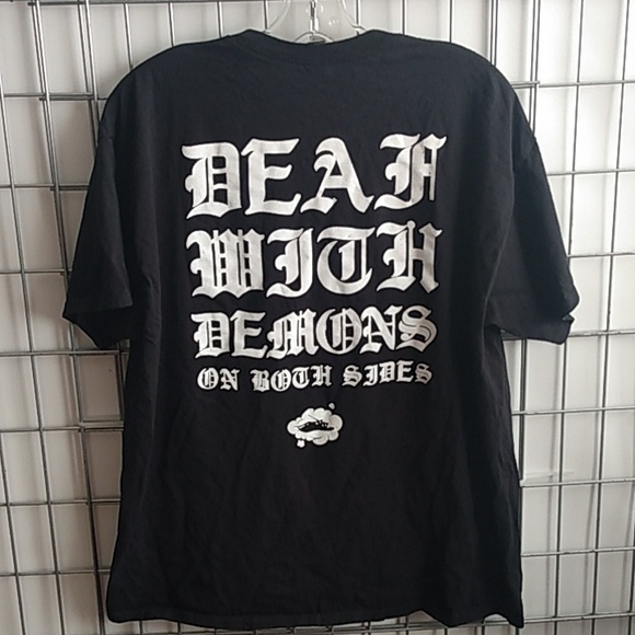 Vintage Papa Roach Kill the noise Men's Short Sleeve T-shirt Size XL Black&White - Picture 7 of 8